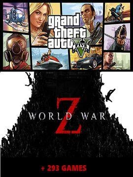 GTA 5 + World War Z + 293 GAMES Epic Games Account