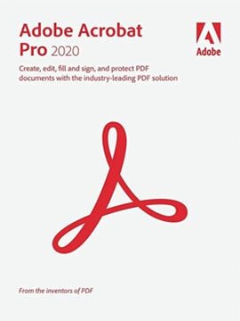 Adobe Acrobat Pro 2020 1 Device (FRENCH) Adobe CD Key