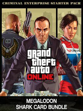 Criminal Enterprise Starter Pack and Megalodon Shark Card Bundle Rockstar CD Key