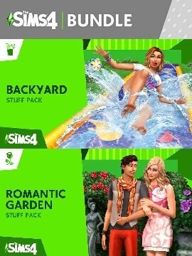 The Sims 4 Backyard Stuff + Romantic Garden Stuff Bundle EA App Account