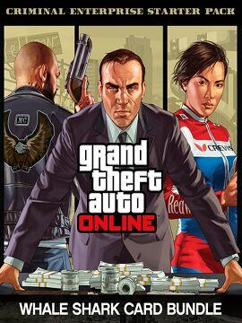 Criminal Enterprise Starter Pack and Whale Shark Card Bundle Rockstar CD Key