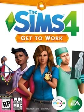 The Sims 4: Get to Work EA App Account