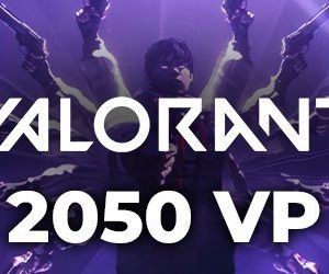 Valorant Points 2050 VP (500 TL RC)